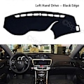 Miniatyrbillede 1 af 5: Anti-slip måtte til instrumentbrættet til Honda Accord 9 2013 2014 2015 2016 2017 - Perfekt Left Drive - Black