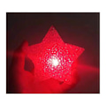 Miniatyrbilde 1 av 5: PVC Nattelys Stjerneformet Lys Barnegave til Ferie og Bursdag - Perfekt Red light-handheld 10CM