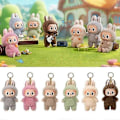Miniatyrbillede 3 af 4: Ny Hot Sød Labubu 1:1 Replika The Monsters Blind Box Cardiac Macarone Kawai Gættepose Figur Model Nøglering Overraskelsesgave legetøj-Perfet A6 1pcs