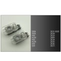 Miniatyrbillede 2 af 5: 2 stk Rd bildørslys til Volvo Rdesign Xc90 Xc60 Xc40 V90 S90 V40 V60 S60 S80 Volvo Courtesy Light Rdesign Logo Velkommen Light- Perfet