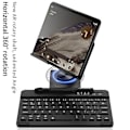 Miniatyrbillede 4 af 5: til Samsung Galaxy Fold / Z Fold Serien Foldbar Bordstanderholder med Bluetooth Tastatur + Mus + Stylus-Perfet Grey