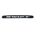 Miniatyrbillede 1 af 5: Passer til Suzuki Swift Mengxi kulfiber bagbremselys bilmærkat dekorativt dæksel - Perfekt Black without Hole