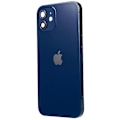 Miniatyrbilde 2 av 5: Kompatibel med iPhone 12 6.1 tommer Bak Batterideksel + Midtre Plate Ramme + Sideknapper Erstatning - Perfekt Style A