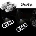 Trådløse LED HD-projeksjonslys for Audi Sline A1 A3 Q5 A4 B8 B7 A5 A6 C7 A7 A8 B9 B6 C6 Q2 Q3 C