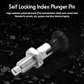 Miniatyrbillede 2 af 5: M10 Rustfrit Stål Låsende Index Plunger Pin med Låsefunktion til Delingshoved til Sophistic-YuJia-Perfet