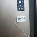 Miniatyrbillede 2 af 4: Digitalt Køleskabstermometer Indendørs Udendørs Frysertermometer med 2 Sensorer og Alarm - Perfekt