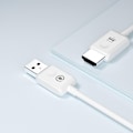 Miniatyrbillede 5 af 5: Bærbar Trådløs Display Dongle ABS Extender Plug & Play Trådløs Sender - Perfekt White
