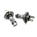 Miniatyrbillede 4 af 6: 2 STK LED Pære Hvid Bil Motorcykel Forlygte High Power 8000K F - Perfet White H4