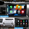 Pikkukuva 2 / 5: Auton Android-näyttö, Älykäs Autonjärjestelmä GPS-navigoinnilla ja RDS:llä Mazda 6 2 GH 2007 2008 2009 2010-2012 -Perfet