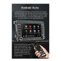 Miniatyrbilde 5 av 6: 7 Tommers 2din Carplay Android-auto Radio Bilstereo Bluetooth Mp5-spiller 2usb for /golf // - Perfet