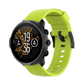 Pikkukuva 4 / 4: Suunto 7 -yhteensopiva yksivärinen silikoniranneke - Perfet Lime Green 0