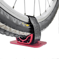 Miniatyrbilde 2 av 5: Bil Tak Sykkel Bakhjulsstativ Hurtigutløser Takstativ Aluminium Legering MTB Sykkel Oppreist Fast Brakett med Komplett Tilbehør - Perfekt