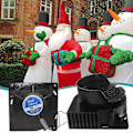 Miniatyrbillede 2 af 5: Mini Blæser til Have Terrasse Oppustelig Adapter til Halloween Jul Ferie Fest Oppustelige Produkter - Perfekt