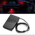 F1-tyylinen LED-kolmas jarruvalo strobo-vilkulla autoille - Perfet black