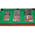 Miniatyrbillede 2 af 5: 25mm børne billard bolde sæt 16 stk billard bolde sæt-perfet