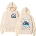Miniatyrbild 1 av 5: Juice Wrld Rapper Hoodies för Män och Kvinnor - Street Fashion Tröjor Populära Hip Hop Sweatshirts Vinter Överdimensionerade Långärmade Toppar - Perfekt 4 XL