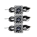 Miniatyrbillede 1 af 5: 100 graders kamera modul 1MP OV9732 1280x720 USB driverfri manuel fokus med 2m kabel til WinXP/7/8/10 - Perfekt