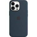 Miniatyrbild 1 av 2: iPhone 13 Silikonskyddsfodral (med MagSafe-funktion) (Mörkblå) - Perfet iPhone 13