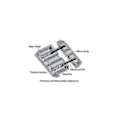 Miniatyrbild 3 av 5: 2-delad Dovetail Weaver Picatinny Adapter Snap-in Railsadapter 11 till 22mm Adapter - Perfekt w11929210