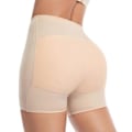 Miniatyrbild 1 av 4: Mimigo Butt Lifter Byxor Sömlösa Vadderade Underkläder Kvinnor Butt Pads Hög Midja Tummy Control Shapewear-Perfet BEIGE L
