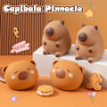 Miniatyrbillede 2 af 8: Tegnefilm Dejlig Capybara Kawaii Soft Adhesive TPR Slow Rebound T- Perfet A
