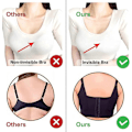 Miniatyrbilde 2 av 5: Push-up BH for kvinner, full-coverage BH med spiler, BH som skjuler ryggfett, glattende T-skjorte-BH, formende uplift-BH - Perfekt Pink 50C