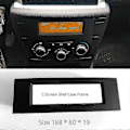 Miniatyrbillede 3 af 5: Passer til Peugeot 207 Citroen C4 C5 RD3 Radio Multifunktions C-Skærm Skal Fast Ramme CD-afspiller Skærm Udskiftningsskal - Perfekt