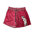 Miniatyrbillede 5 af 5: Japanske Anime Shorts Baki Haman Trykte Mænds Street Beach Shorts Casual Løse Mænds Elastisk Talje Sorte Shorts - Perfekt sliver1 S