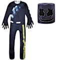 Miniatyrbillede 2 af 5: Fortress Night Marshmallow Dj Modeling Tøj Marshmello One-piece Performance Kostume - Perfet 120cm