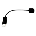 Miniatyrbilde 5 av 5: USB Mikrofon Kondensator Datamaskin PC Mic, Plug&Play Mikrofon for Laptop/Note-Perfekt 255mm
