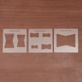 Miniatyrbilde 6 av 6: 3 stk. Butterfly Inlay Mal Woodworking Sløyfe Nøkkel Wood Sløyfe Inlay Bushing Ruter Og - Perfet