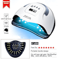 Miniatyrbild 1 av 2: 180W SUN X7 LED UV-lampa 57 LED-lampor för nagelhärdning UV-gellack - Perfet