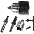 Borepatron 1,5-13 mm 1/2-20 UNF med SDS-adapter og nøkkelpatron for boring av elektrisk drillkonvertering - Perfekt