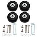 Pikkukuva 1 / 7: Matkalaukun osat Olkapäät Matkatavarapyörät 100MM*24MM4PCS 4KPL- Perfet 100mm*24mm