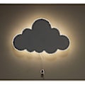 Miniatyrbilde 4 av 4: (Sky) Hvit Tre Nattlampe Veggmontert Barneromsbelysning - Perfekt