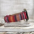 Miniatyrbillede 3 af 6: Multicolor regnbuemønster ure til kvinder, Quirky Boho Hippie