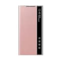 Kompatibel med Samsung Smart View Flip Cover Kompatibel med Galaxy Note 20/Note20 Ultra 5G LED S-View Case-Perfet Rose gold For Note 20