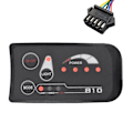 Miniatyrbillede 1 af 5: S810 Elektrisk Cykelmåler LED Display Ip65 36v Uart Til E-cykel E-cykelmåler (sm 5pin)- Perfet