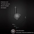 Miniatyrbillede 5 af 6: Veeki Quick Charge biloplader, bilopladeradapter med to porte med strækbart kabel og 3 i 1 hurtigopladningskabel til iPhone 13/ pro Max/ pro, 12/