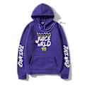 Miniatyrbilde 1 av 5: Rapper Juice Wrld 999 O-Neck Genser Menn/Kvinner Mote Langermet Vår Høst Hettegensere Genser Hip hop topper Pullover-Perfet purple S