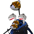 Miniatyrbild 3 av 5: Animal Golf Headcover Driver Headcover Sports Golf Club Accessori - Perfet