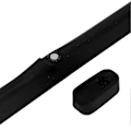 Miniatyrbilde 2 av 5: Skohorn Ekstra Langt Håndtak Magnetisk Nylon Langt Skohorn for Eldre Funksjonshemmede Gravide Kvinner Svart-Perfet