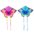 Miniatyrbilde 4 av 10: Butterfly Triangle Kite 50/100Meter Kite BLÅ - Perfet