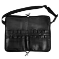 Miniatyrbillede 2 af 7: Sort 32pc Makeup Brush Waist Bag Case Artist Case