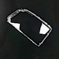 Miniatyrbild 3 av 5: Kompatibelt Strålkastarglas Skydd Transparent Lampskärm Lamphus Ljus Hus Kompatibelt med Land Rover Discovery 4 2010 2011-Perfekt A Piar