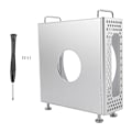 Miniatyrbillede 2 af 4: Kompatibel med Mac Mini M4/M4 Pro Vertikal Stand Computer Case Beskyttelsescover Computertilbehør Kompatibel med Mac Mi-Perfet
