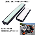 Miniatyrbillede 3 af 5: Varmelegeme Luftfilter Kit Minilæsser til Bobcat 751 763 763 773 863 864 873 883 963 6677983 & 6678207-Perfet