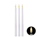 Miniatyrbillede 7 af 10: 6 stk Lange LED-lys Flammeløse stearinlys HVID- Perfet White