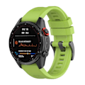 Miniatyrbild 3 av 5: Silikonarmband 26mm för Garmin Fenix 7x/6x/5x Klocka Rem Loop Armband - Perfekt Green