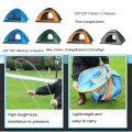 Miniatyrbild 2 av 10: Automatisk Backpacking Oxford Duk Vattentätt Campingtält BLÅ Blu- Perfet Blue 3 person-3 person